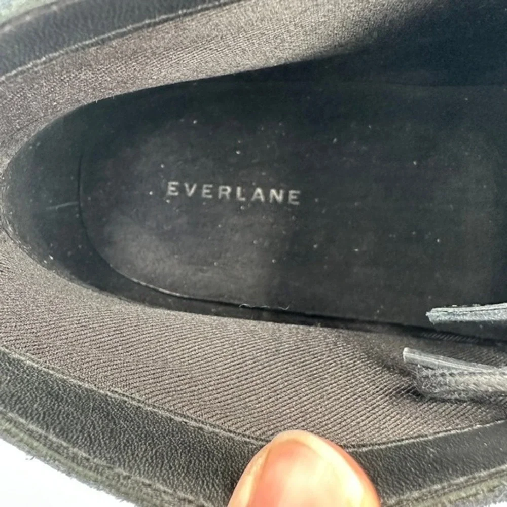 Everlane Size 12.5 Desert Boot Black Suede‎ Leather Chukka Casual Classic NIB